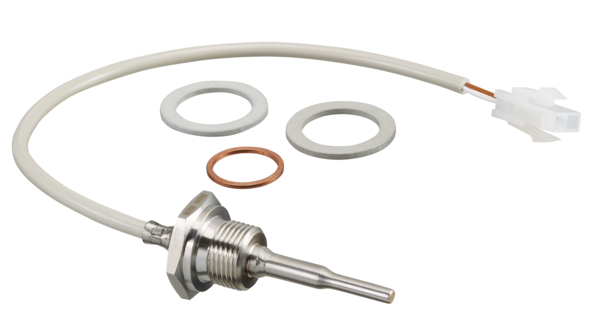Oventrop Capteur de température pour stations d'eau chaude sanitaire Regumaq X-30/XZ-30 avec régulateur Regtronic PQ, eau chaude sanitaire, capteur à visser PT 1000 1389050