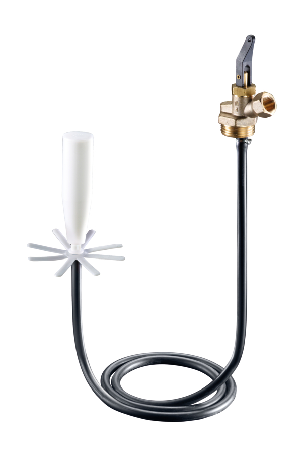 Oventrop Oil draining facility Flexo-Bloc (floating suction) G 1½ male supply connection G ⅜ female for one pipe systems 2000 mm 2052051