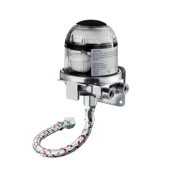 Oventrop Heating oil vent Toc-Uno-A 1/4 internal thread x 3/8 external thread incl. Flexible hose2142951