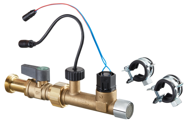 Oventrop Set d'extension Duo pour station de rinçage Regudrain, pour l'ajout au modèle simple conduite d'une deuxième colonne de rinçage, avec matériel de fixation 4207094