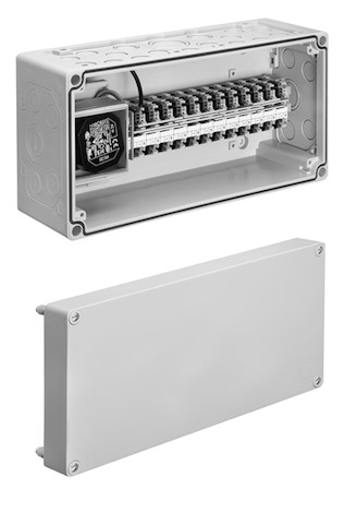 Schell Elektro-Verteilerkasten für 1-12 CVD-Touch/IR Sensor Elektronik 015830099