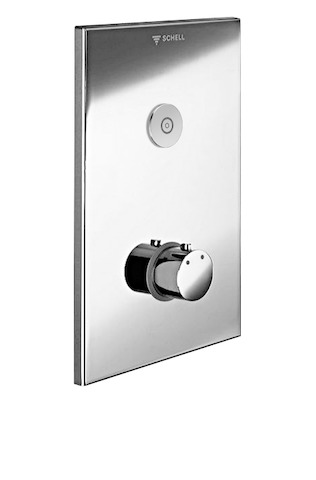 Schell UP-Dusche LINUS D-C-T CVD, Therm., o. Stromversorgung, chrom 019180699