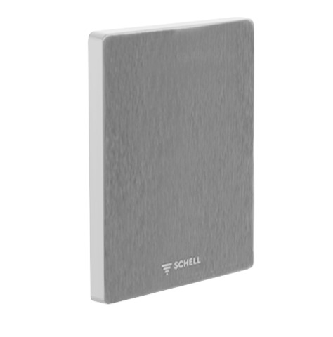 Schell Urinal-Frontblende EDITION HF/LC für Rohbauset COMPACT II, edelstahl 230802899