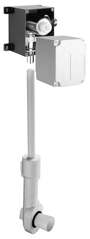Schell UP-WC-Druckspüler COMPACT II ND Niederdruck, Vorabsperrung, 1" AG, 011370099