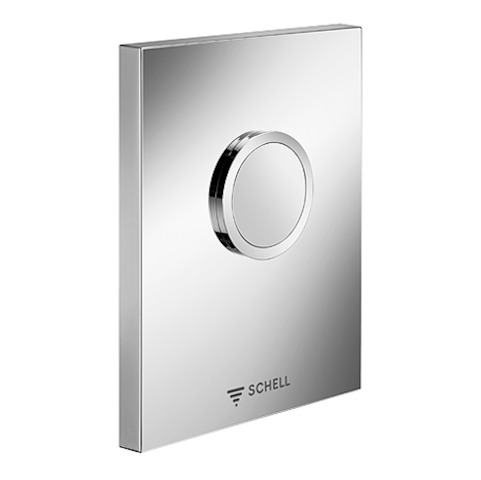 Schell Urinal-Betätigungsplatte EDITION für COMPACT II, Kunststoff, chrom 028000699