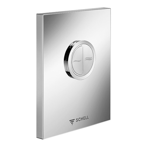 Schell WC-BetPl. EDITION ECO ND Niederdruck, Kunststoff, chrom 028140699