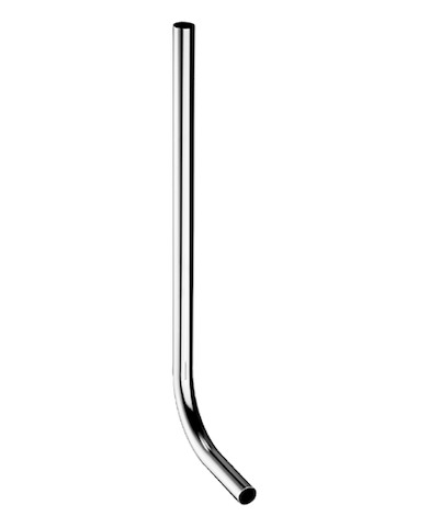 Schell WC-Spülrohr d:28, 600x200, chrom 031000699
