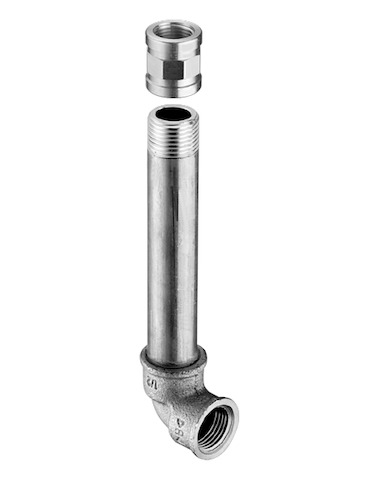Schell Urinal-Anschlussgarnitur für Wandeinbau-Spülarmatur, 1/2" 032080099