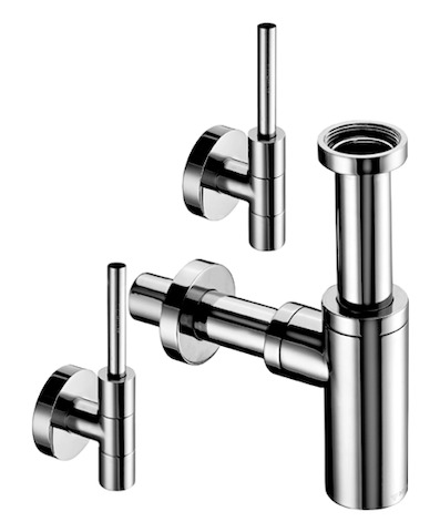 Schell Design-Eckventil Set EDITION ASAG, 1/2", chrom 053210699