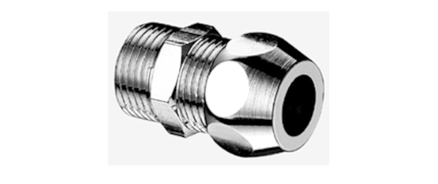 Schell Gerade-Verschraubung 3/8"AGx3/8"AG, d:8, chrom 064000699