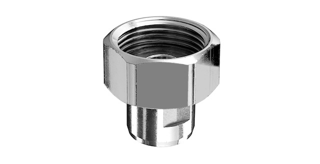 Schell Wasserzähler-Verschraubung Plombiervorr., 3/8" Abgang, 3/4"IG,chrom 260530699