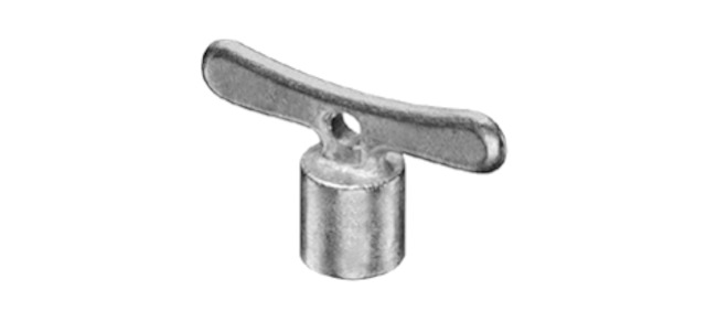 Schell Steckschlüssel Schlüsselweite 5, Innenvierkant, mattchr 782170399
