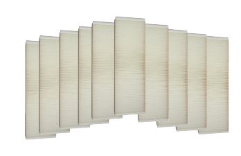 Maico Replacement filter mats for WR 310/WR 410, WS 320 and WS 470 centralised ventilation units, filter class G4, 10 items WSG-EG 320/470  0092.0562