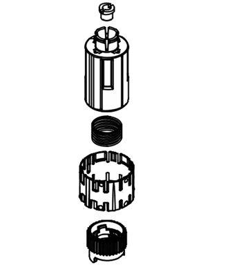 Hansgrohe Griffadapter Spültischmischer  92526000