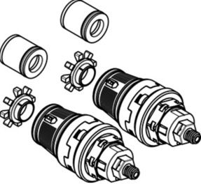 Hansgrohe AVP DN9 mit Stützring und Rückfluss- verhinderer 92692000