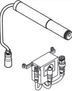 Hansgrohe Elektronik Axor Waschtischmischer UP langer Auslauf 95942000