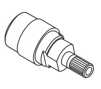 Hansgrohe Huelse Axor Starck 2-Griff Waschtisch mischer Wandmontage chrom 97395000