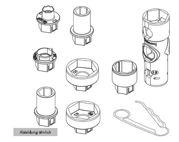 Hansgrohe Universal-Steckschluesselsatz Axor 98861000
