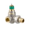 Danfoss Dynamic Valve RA-DV 10 druckunabhngig, R 3/8, WE re,vernickelt 013G7717