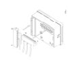 Danfoss Einbausatz fr Tafelmontage fr ECL Comfort 210, 296 und 310 087H3242