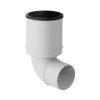 Geberit Silent-PP Boden WC-Bogen DN 90 weiss alpin 390493111