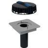 Geberit Pluvia Dachwassereinlauf mit Anschlussblech fr Rinnen: 25l/s 359100001