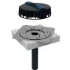 Geberit Pluvia Dachwassereinlauf mit Bef.- flansch, fr Dachabdichtungsfolien 12l/s 359105001