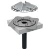 Geberit Pluvia Dachwassereinlauf mit Bef.- flansch, fr DAF Alu.-Guss d56 12l/s 359106001