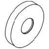 Hansgrohe Rosette Axor Citterio DAPM chrom 96767000